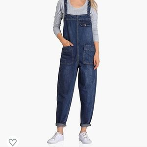 Cute Baggy Jean Overalls